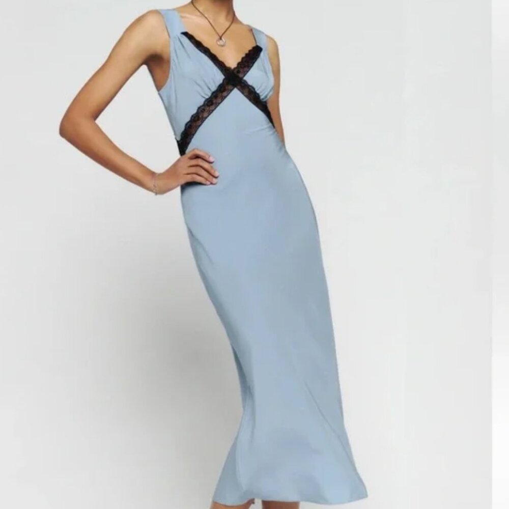 Reformation Silk Dress